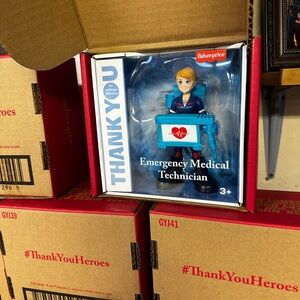 Fisher Price thank You hero’s - set all 16 , or individually at $30.00